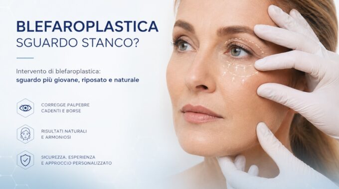Lo sguardo stanco non dipende solo dai capelli: come la blefaroplastica ringiovanisce il viso